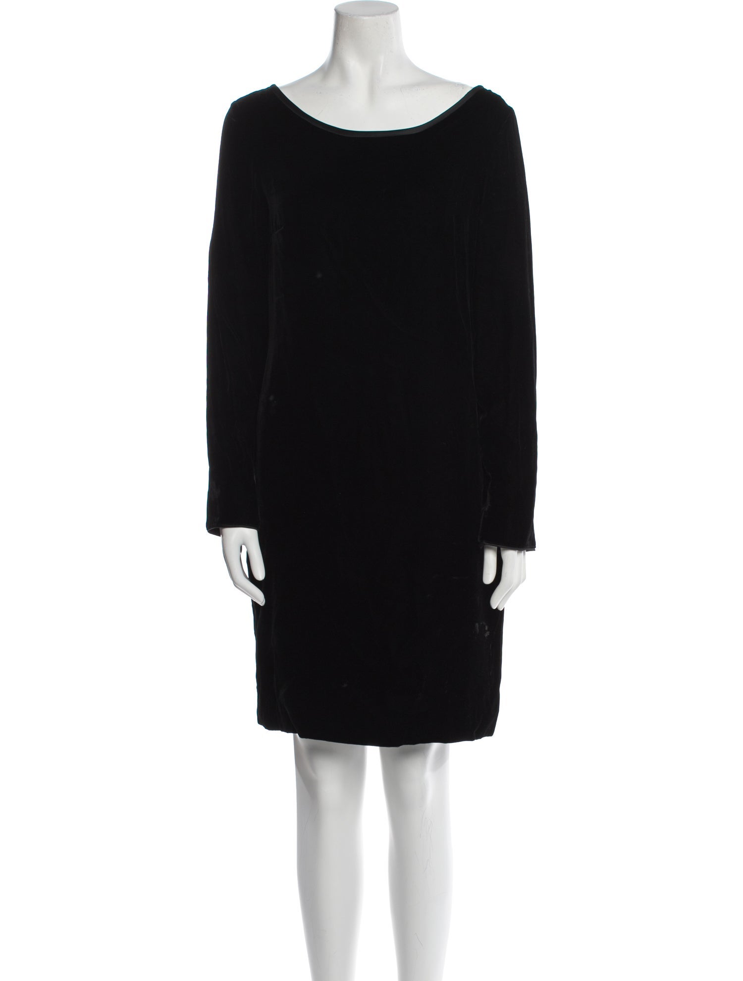 Alfred Sung Scoop Neck Knee-Length Dress