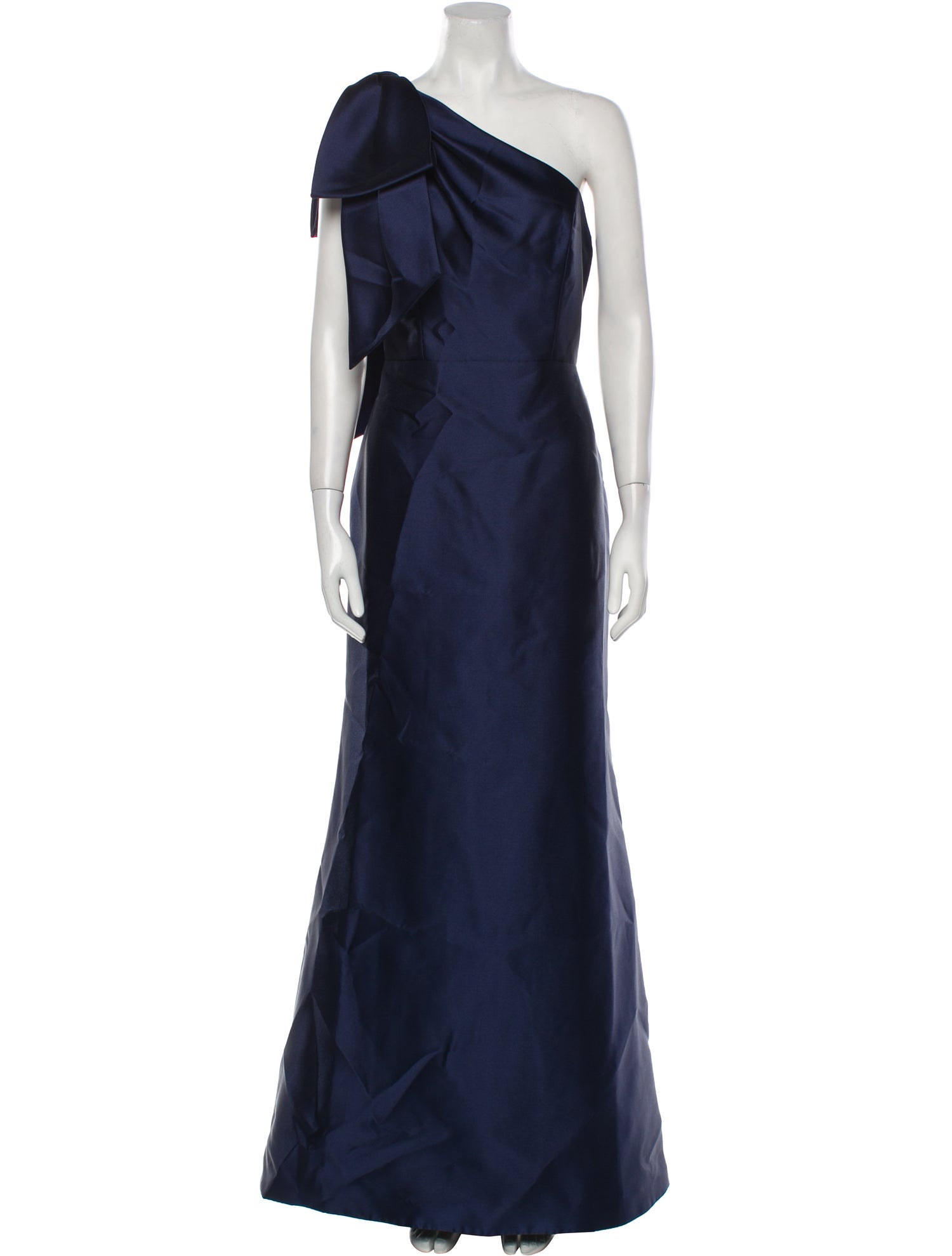 Alfred Sung One-Shoulder Long Dress