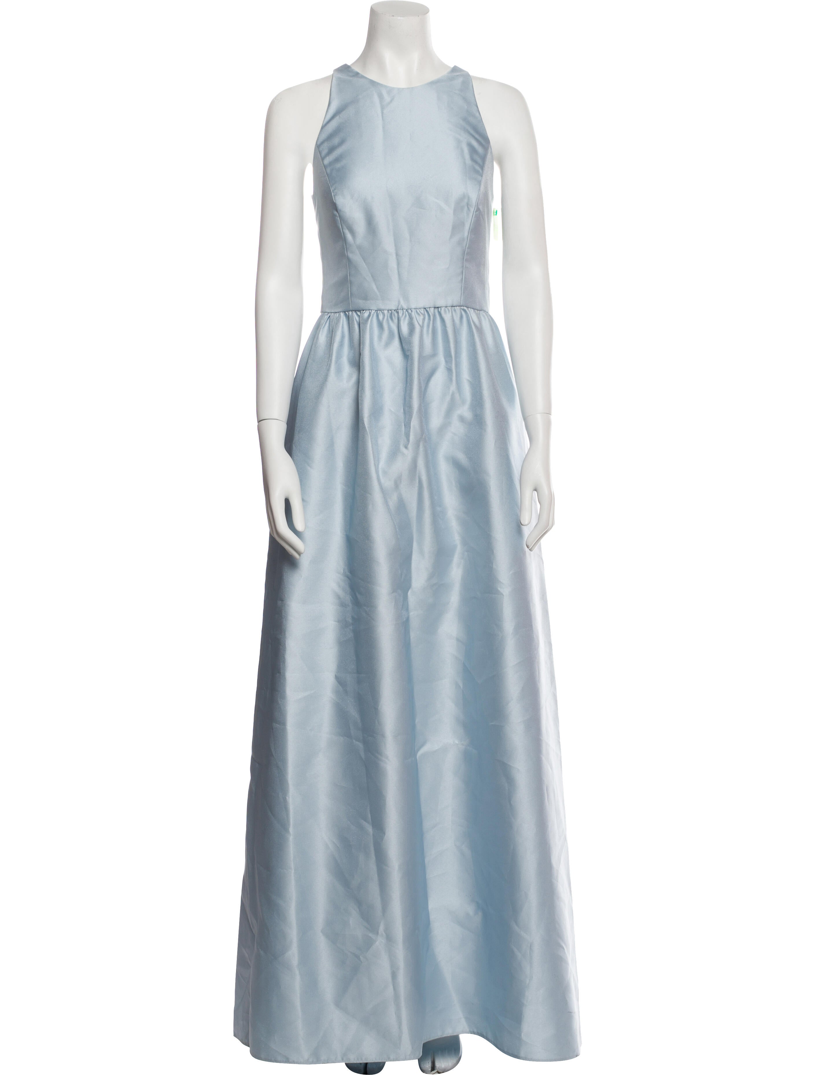 Alfred Sung Crew Neck Long Dress