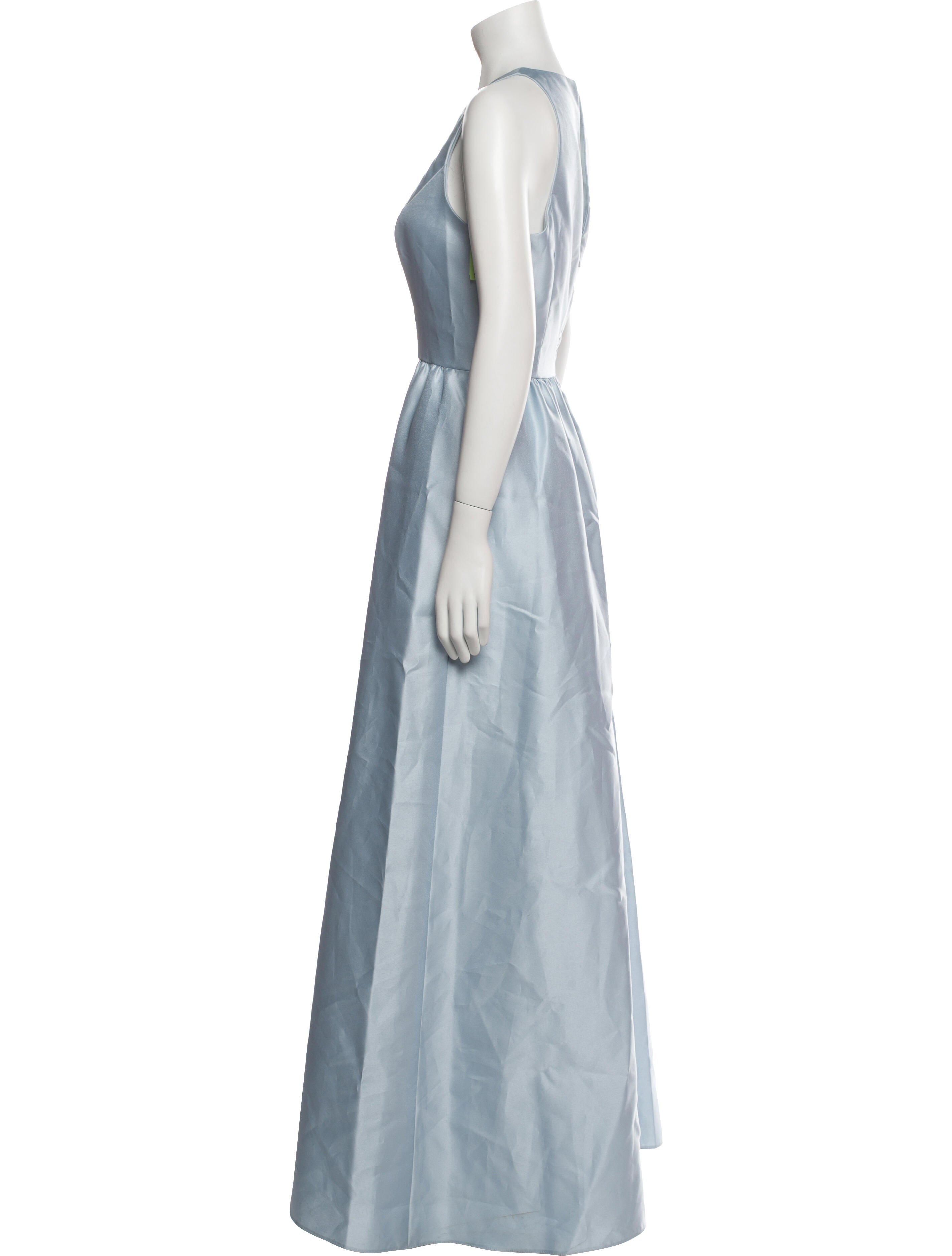 Alfred Sung Crew Neck Long Dress