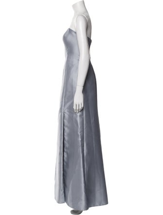 Alfred Sung Strapless Long Dress
