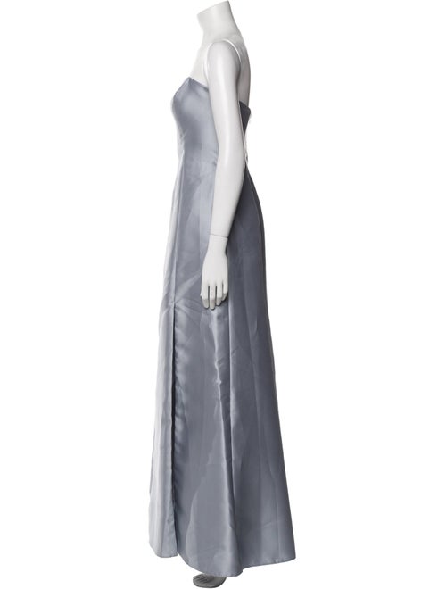 Alfred Sung Strapless Long Dress