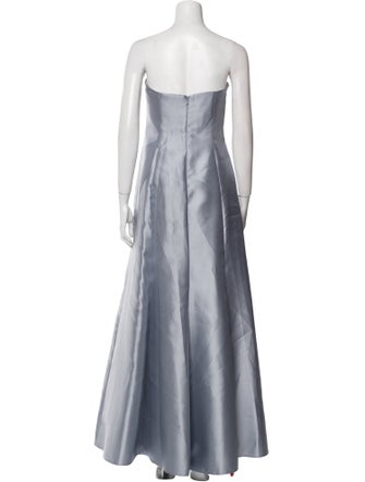 Alfred Sung Strapless Long Dress