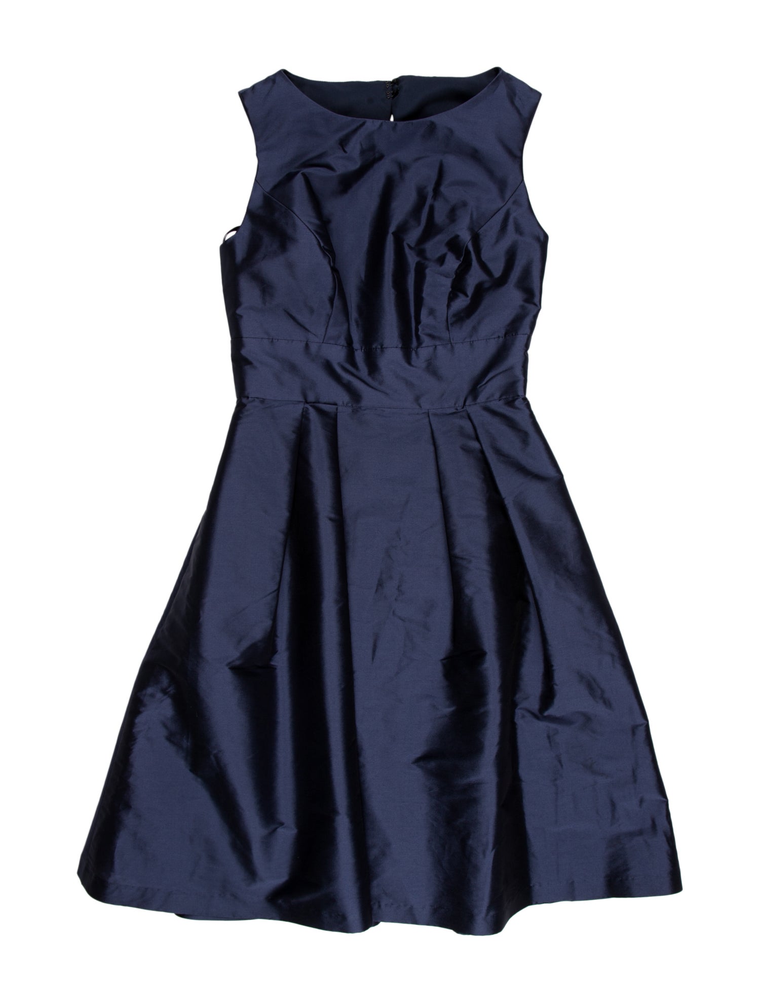 Alfred Sung Bateau Neckline Mini Dress