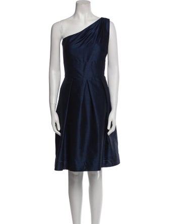 Alfred Sung One-Shoulder Mini Dress