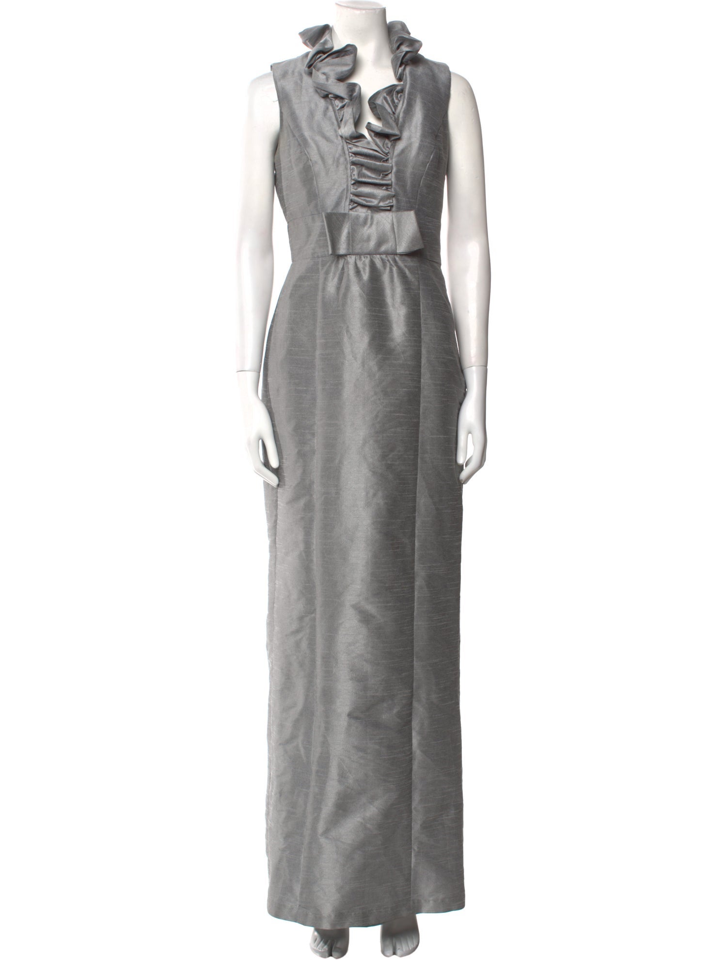 Alfred Sung Mock Neck Long Dress