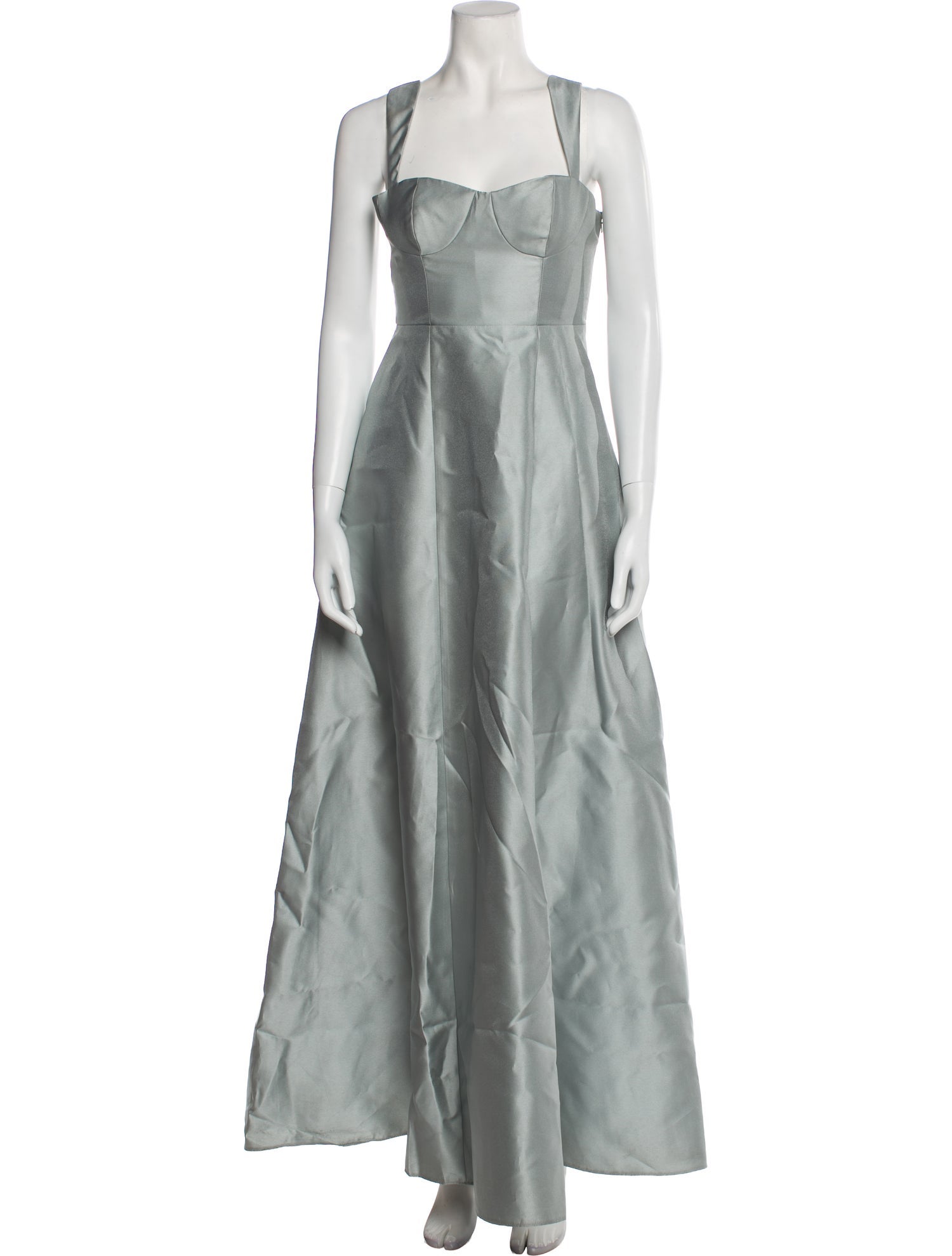 Alfred Sung Square Neckline Long Dress