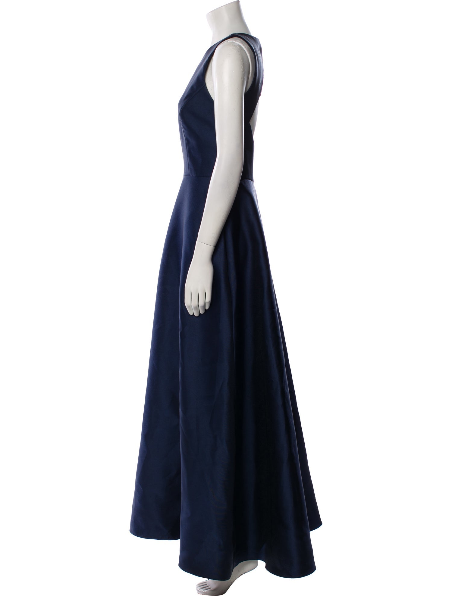 Alfred Sung Crew Neck Long Dress