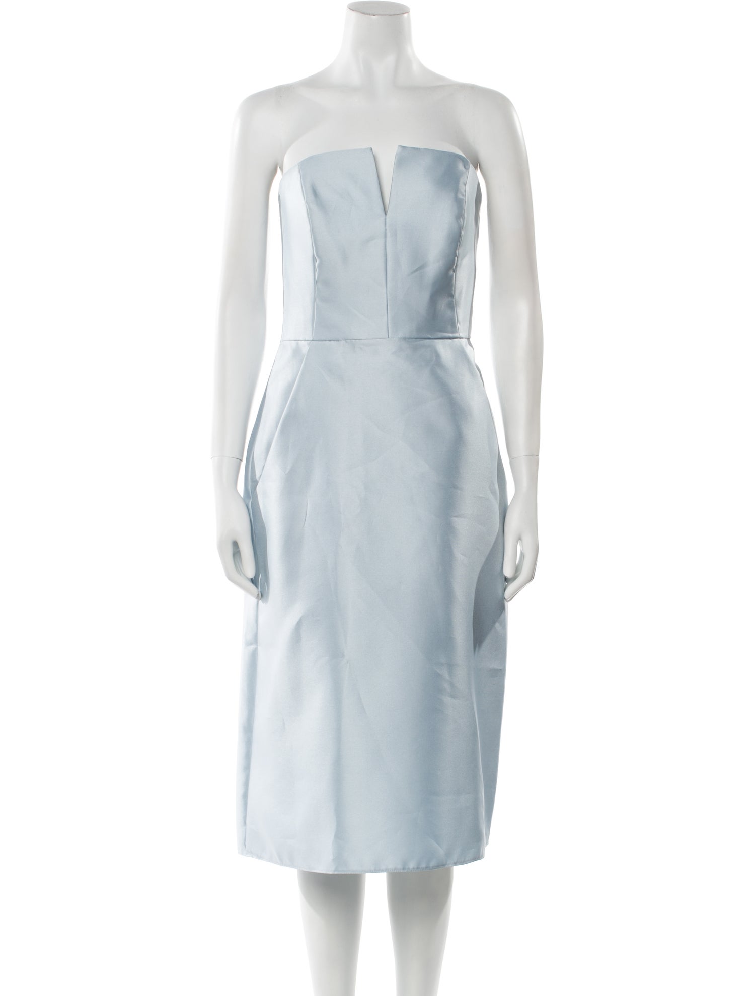 Alfred Sung Strapless Mini Dress