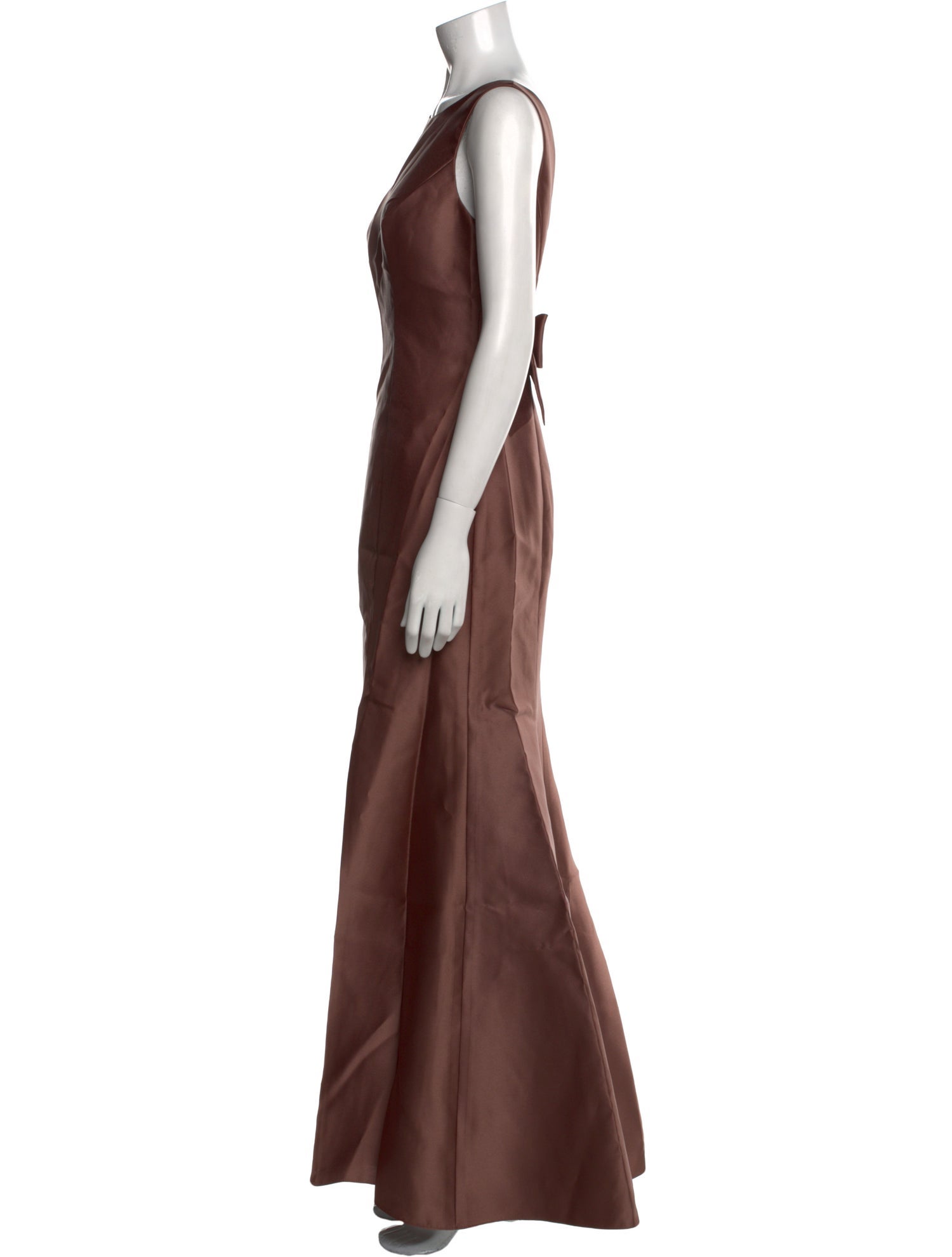 Alfred Sung Bateau Neckline Long Dress w/ Tags