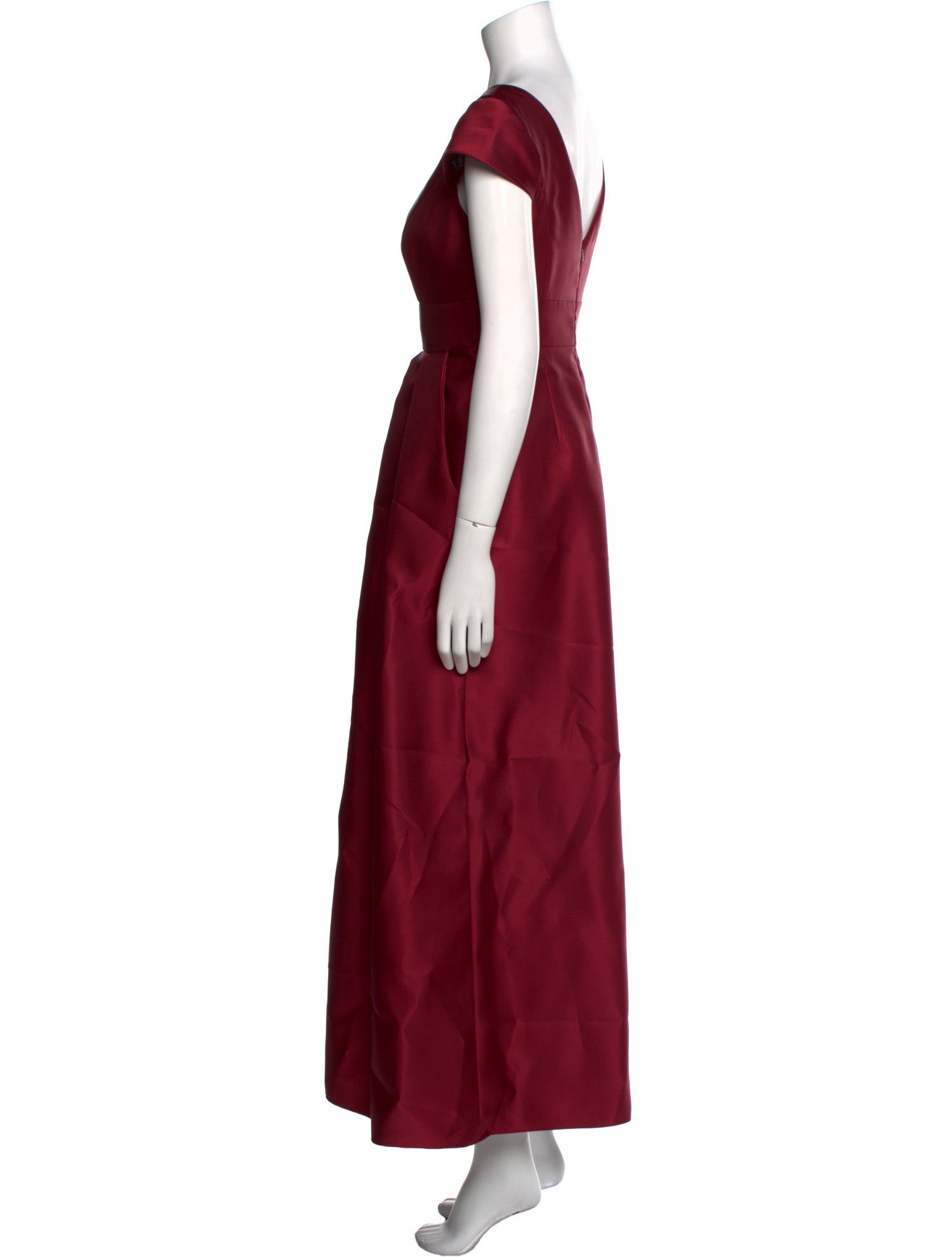Alfred Sung Scoop Neck Long Dress