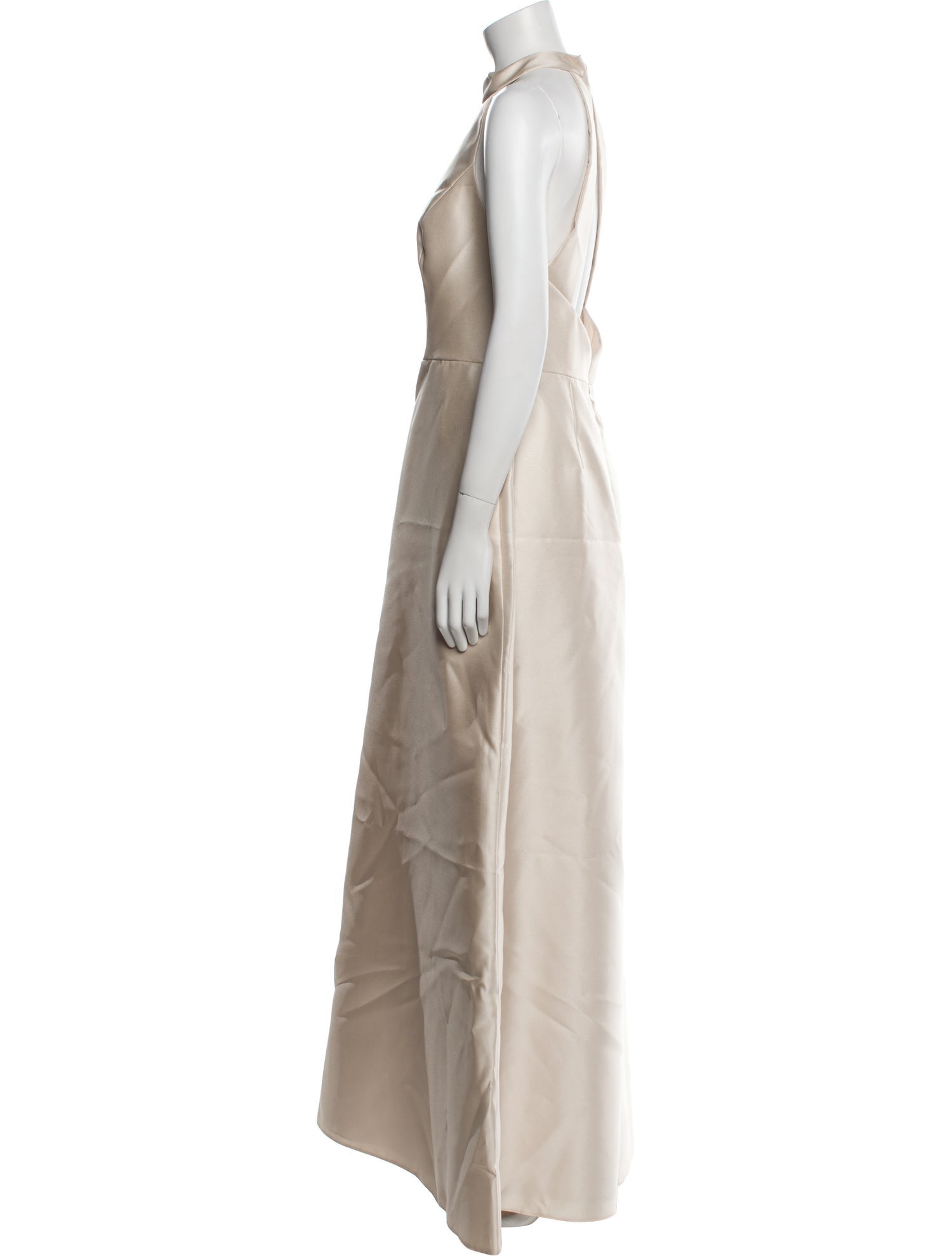 Alfred Sung Halterneck Long Dress w/ Tags
