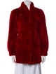Alfred Sung Faux Fur Coat