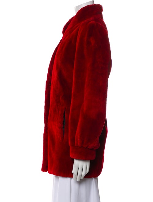 Alfred Sung Faux Fur Coat