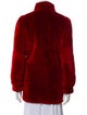 Alfred Sung Faux Fur Coat