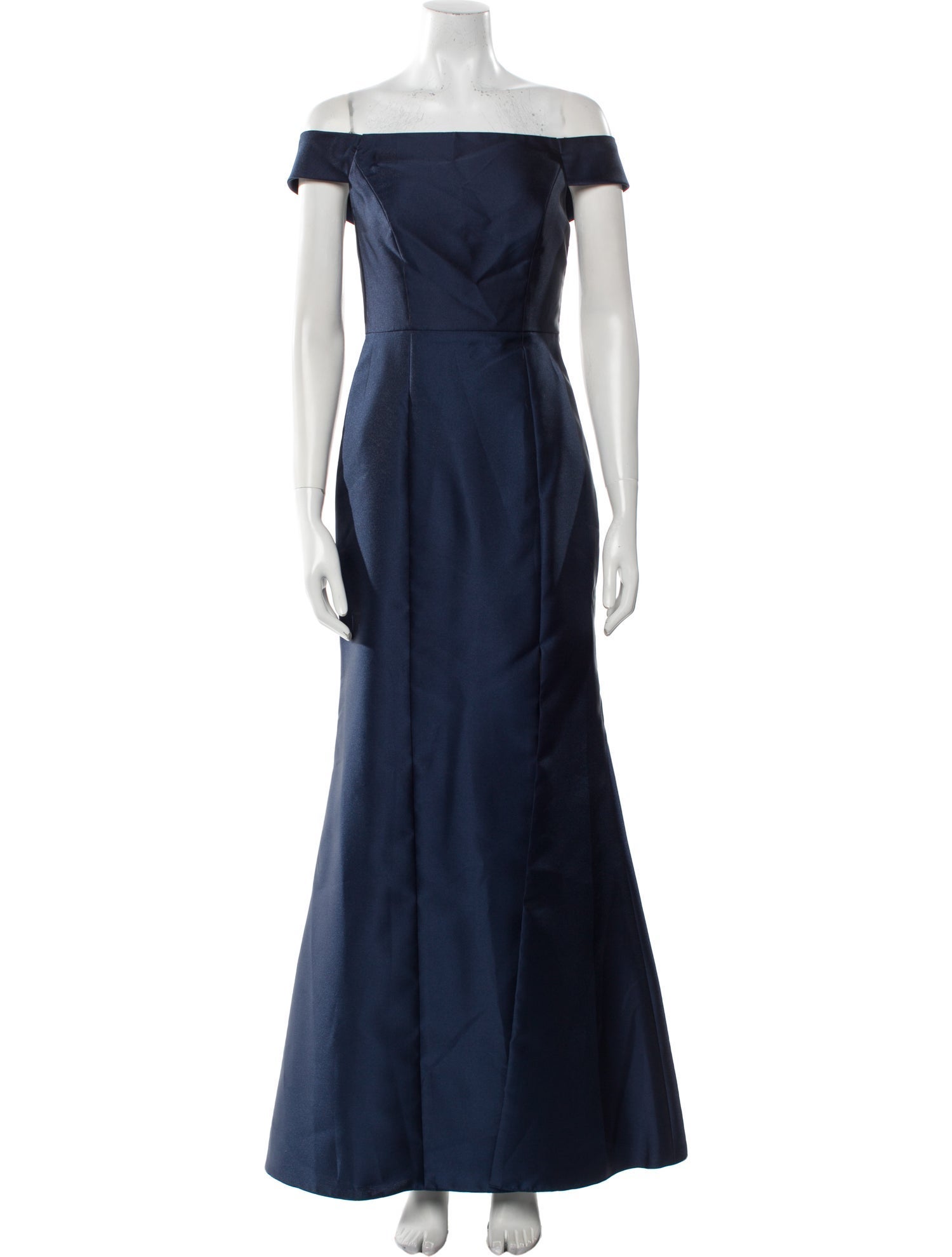 Alfred Sung Off-The-Shoulder Long Dress w/ Tags