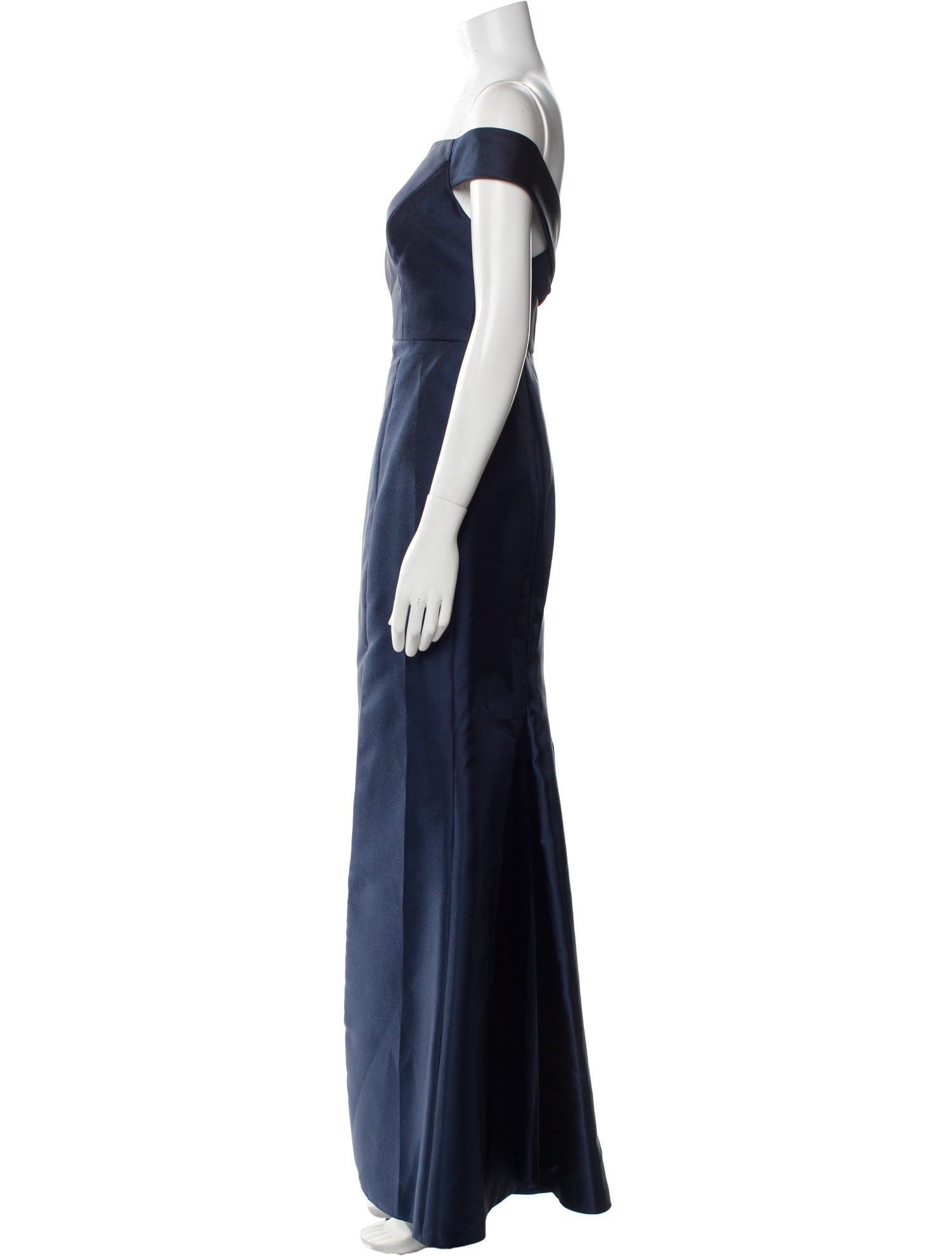 Alfred Sung Off-The-Shoulder Long Dress w/ Tags