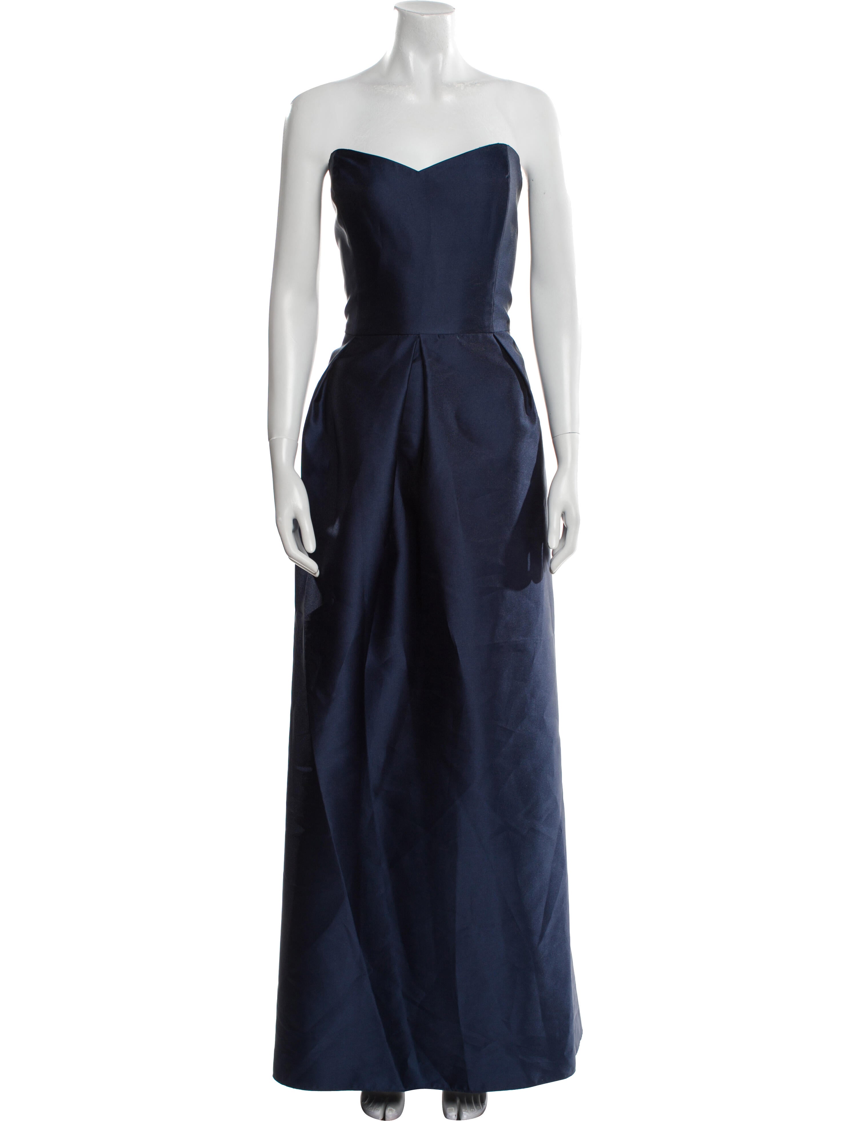 Alfred Sung Strapless Long Dress