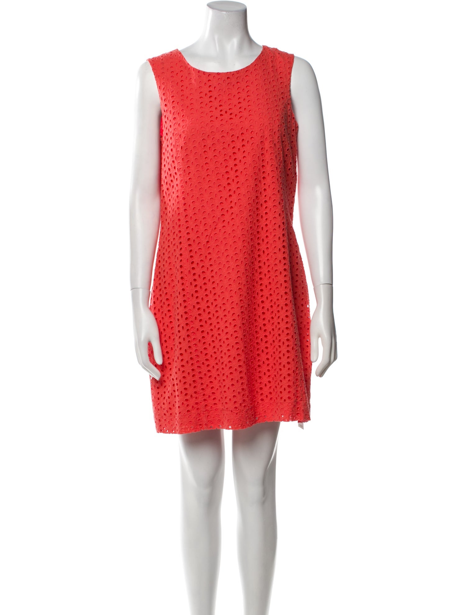 Alfred Sung Scoop Neck Mini Dress