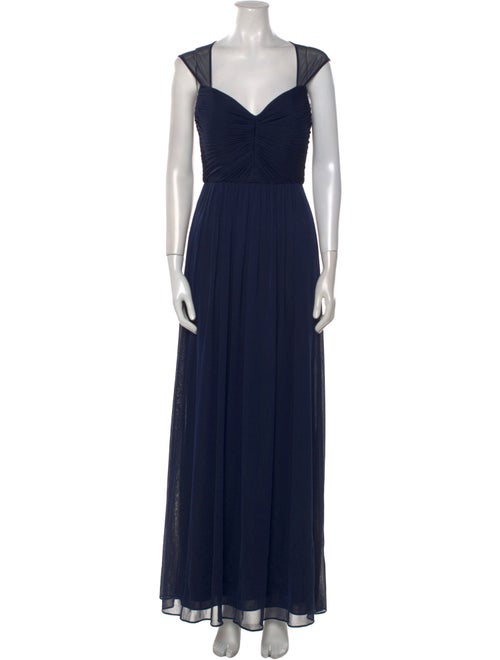 Alfred Sung V-Neck Long Dress