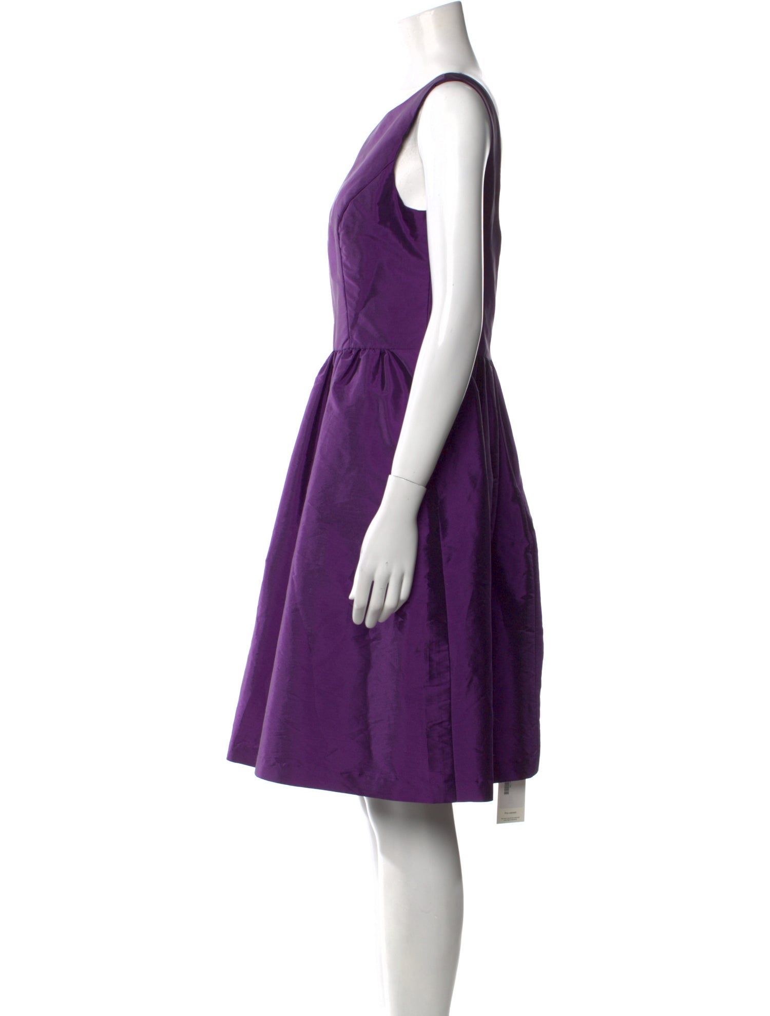 Alfred Sung Scoop Neck Knee-Length Dress