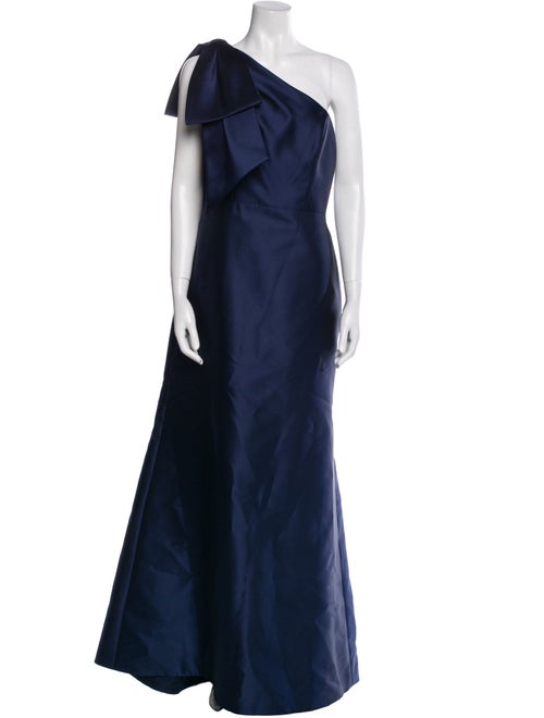 Alfred Sung One-Shoulder Long Dress
