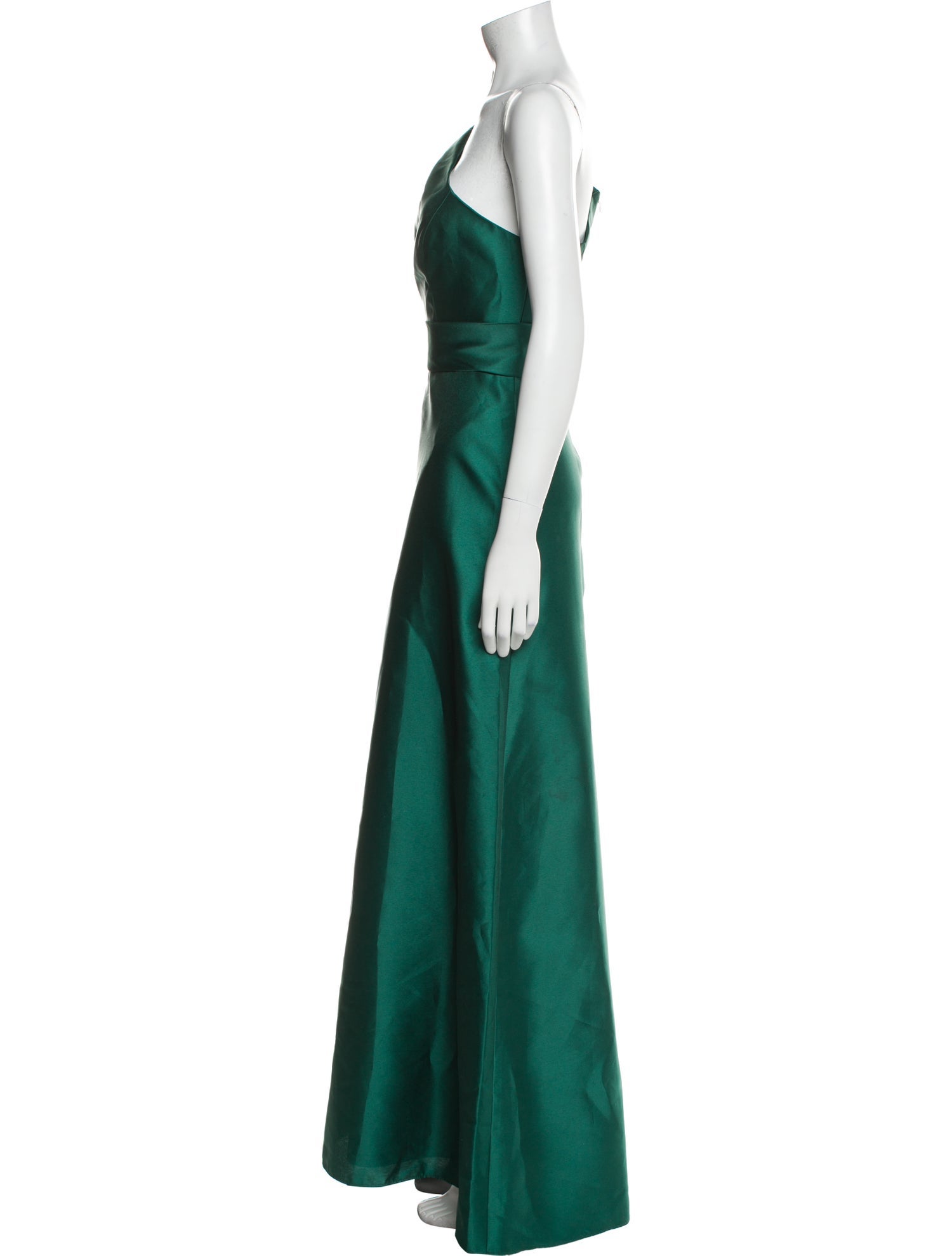 Alfred Sung One-Shoulder Long Dress