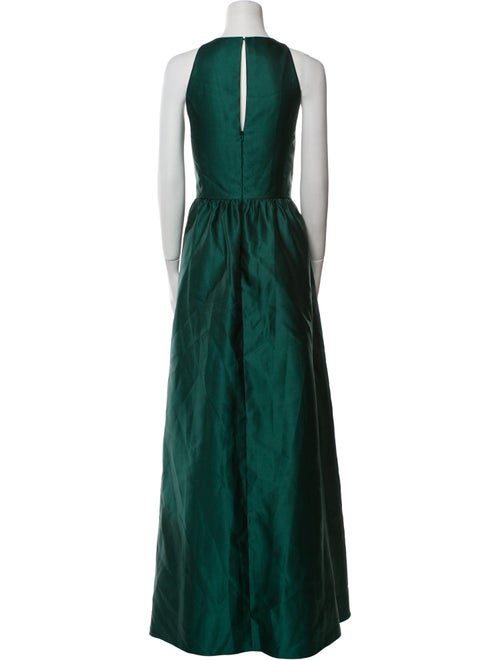 Alfred Sung Crew Neck Long Dress