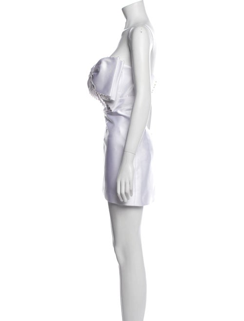 Alfred Sung Strapless Mini Dress