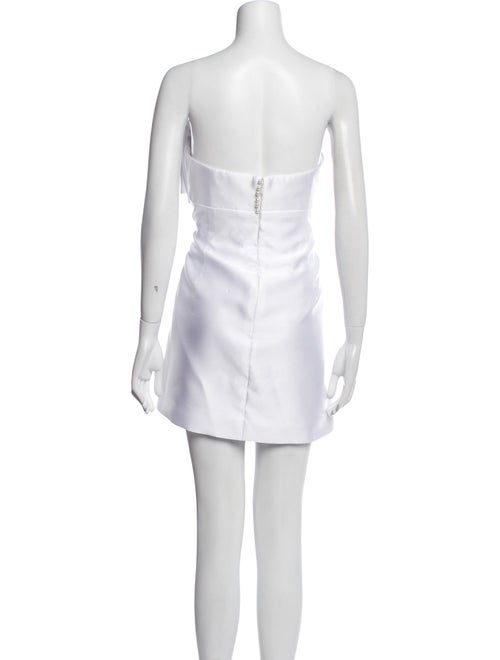 Alfred Sung Strapless Mini Dress