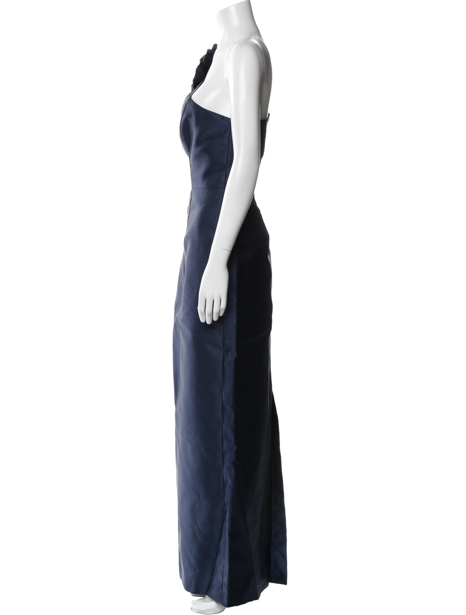 Alfred Sung One-Shoulder Long Dress