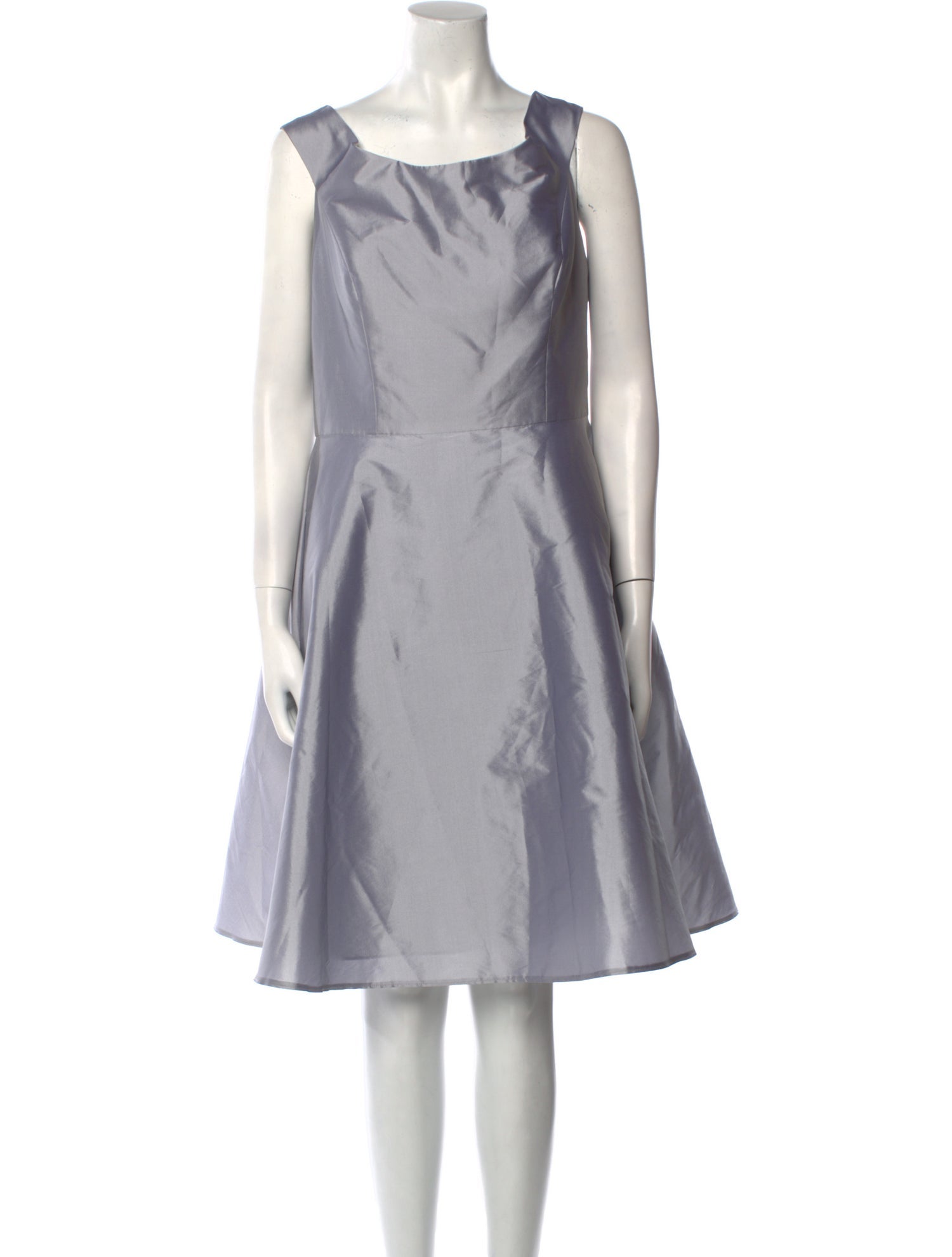 Alfred Sung Tie-Dye Print Knee-Length Dress