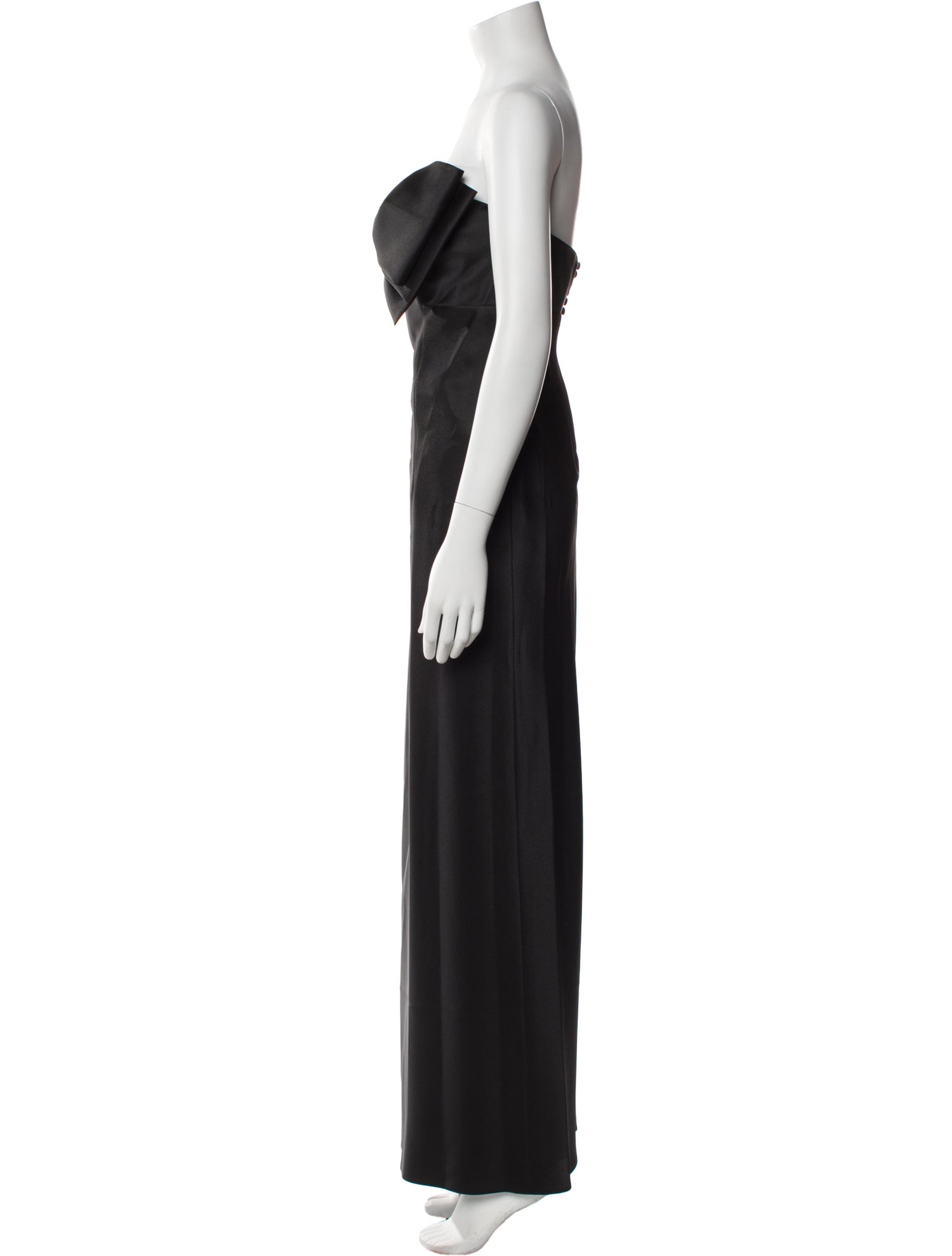 Alfred Sung Strapless Long Dress