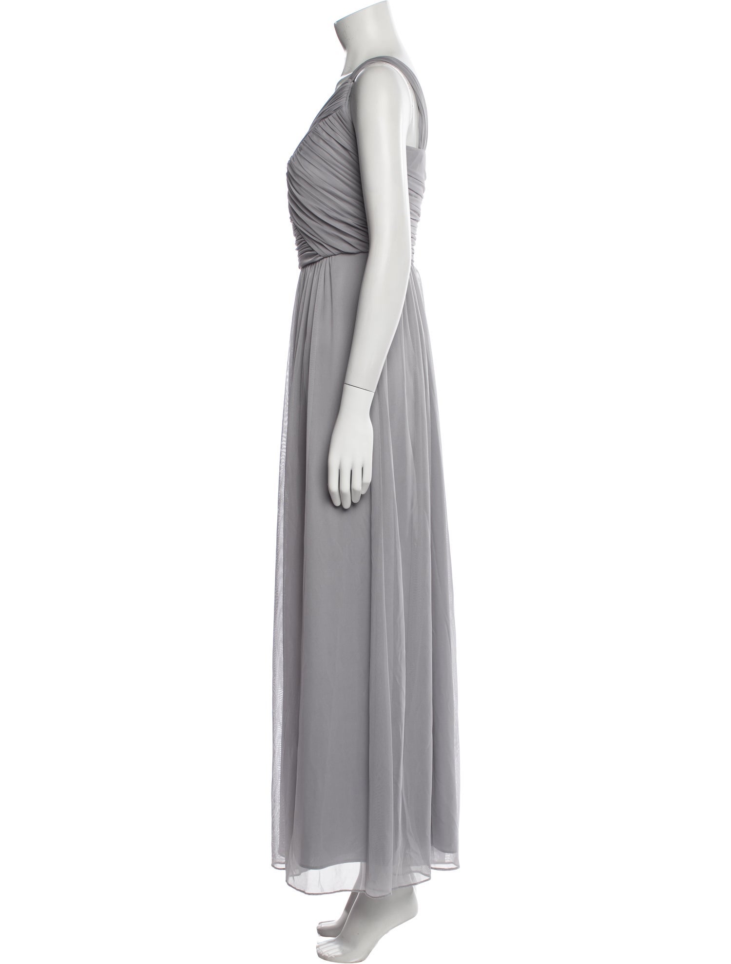 Alfred Sung One-Shoulder Long Dress