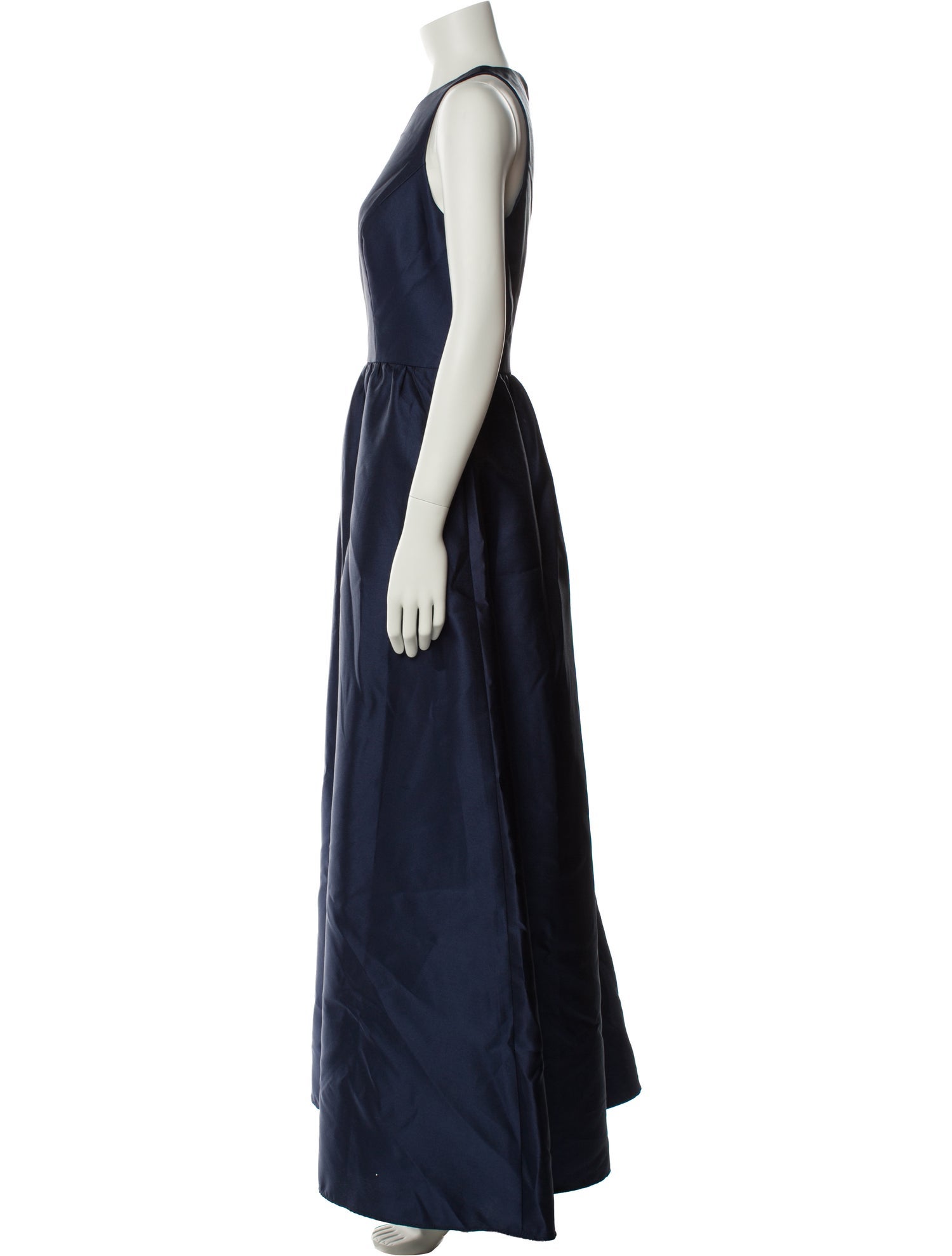 Alfred Sung Crew Neck Long Dress