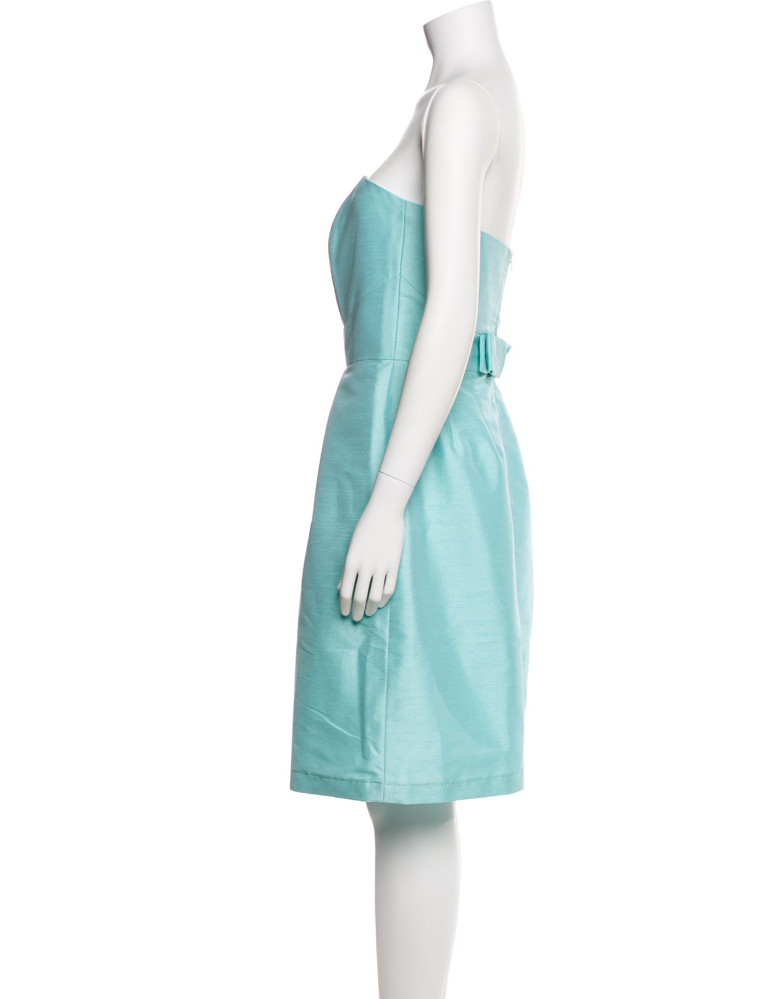 Alfred Sung Strapless Mini Dress