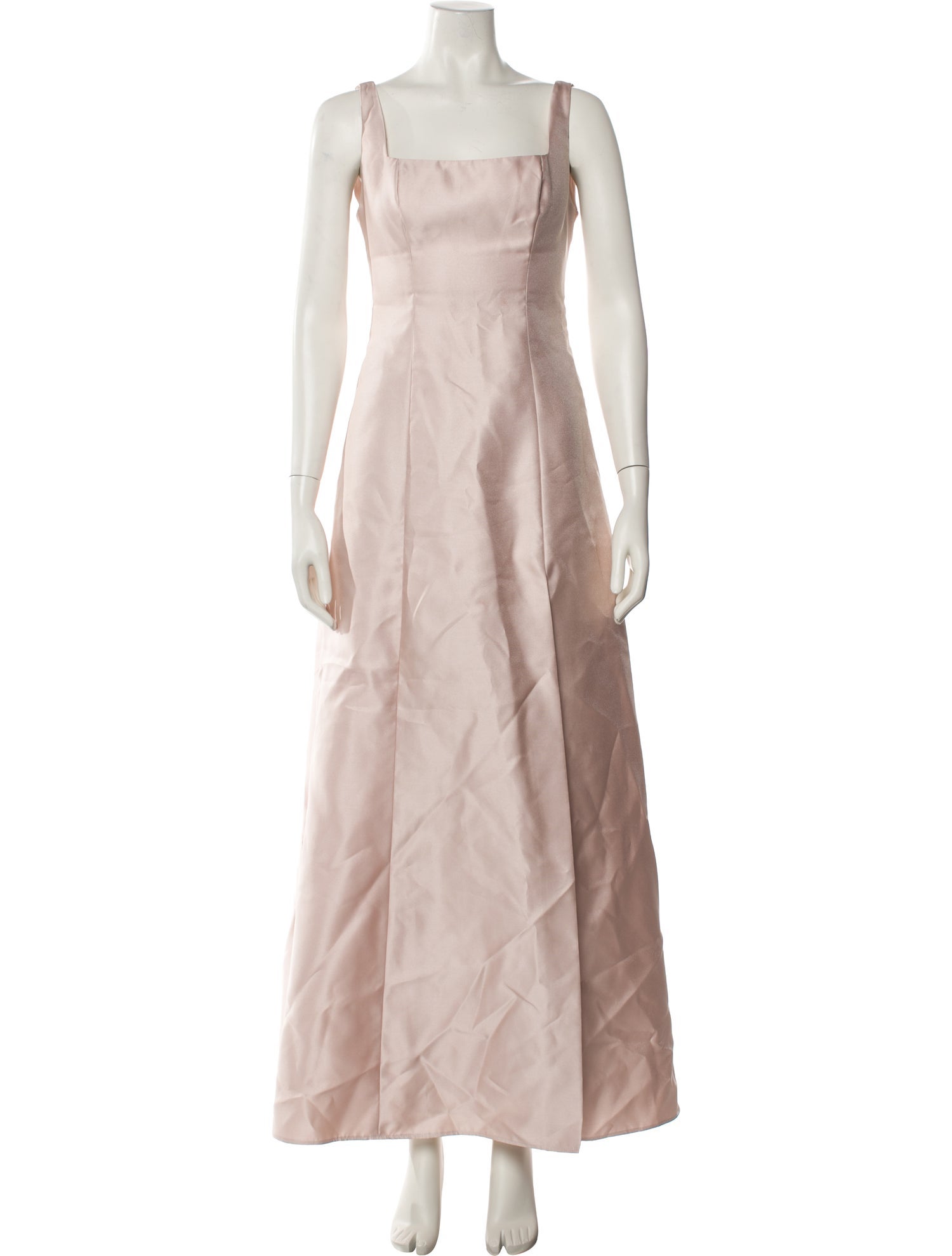 Alfred Sung Square Neckline Long Dress