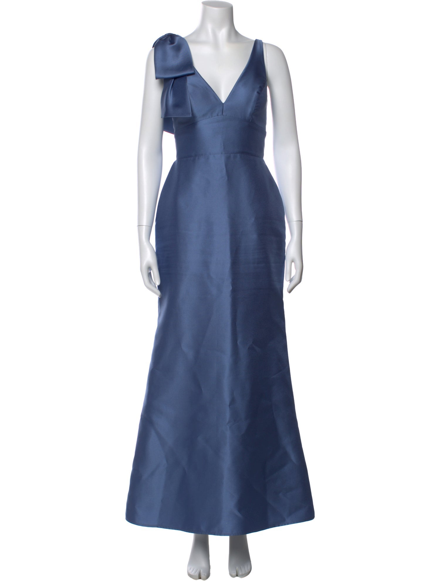 Alfred Sung V-Neck Long Dress