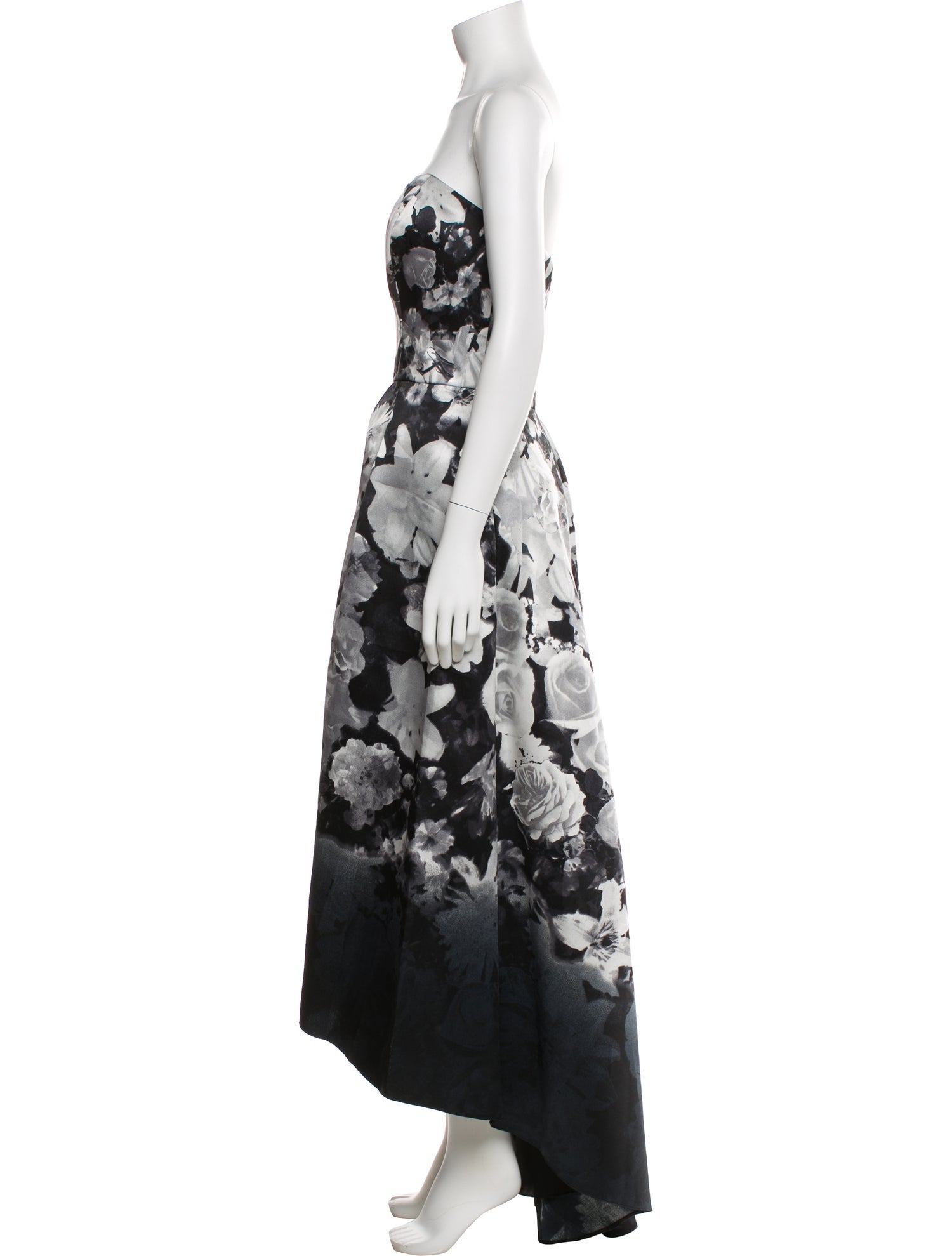 Alfred Sung Floral Print Long Dress w/ Tags