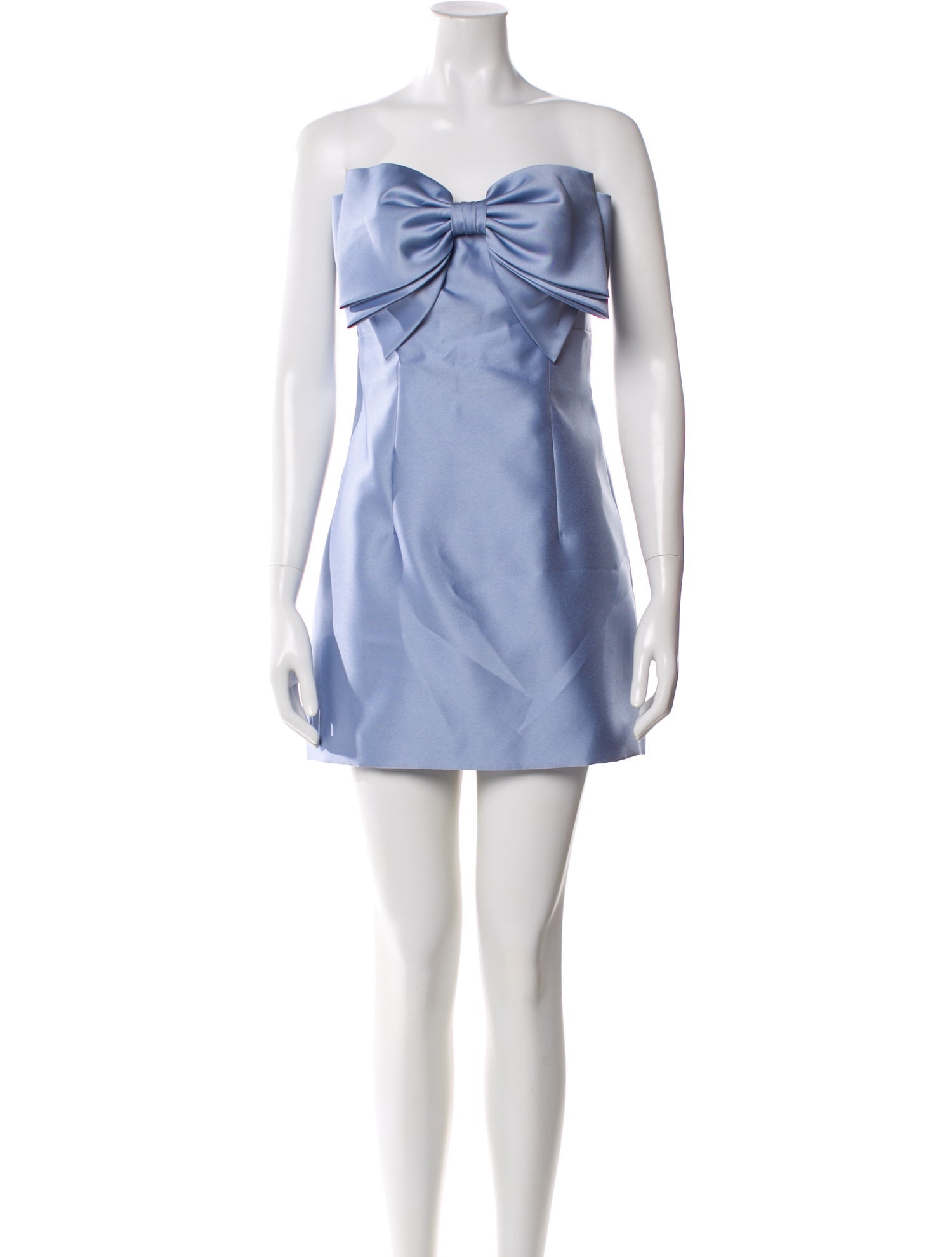 Alfred Sung Strapless Mini Dress