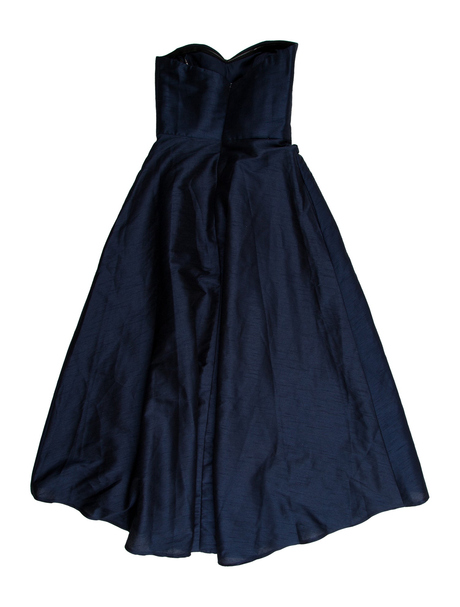 Alfred Sung Strapless Midi Length Dress