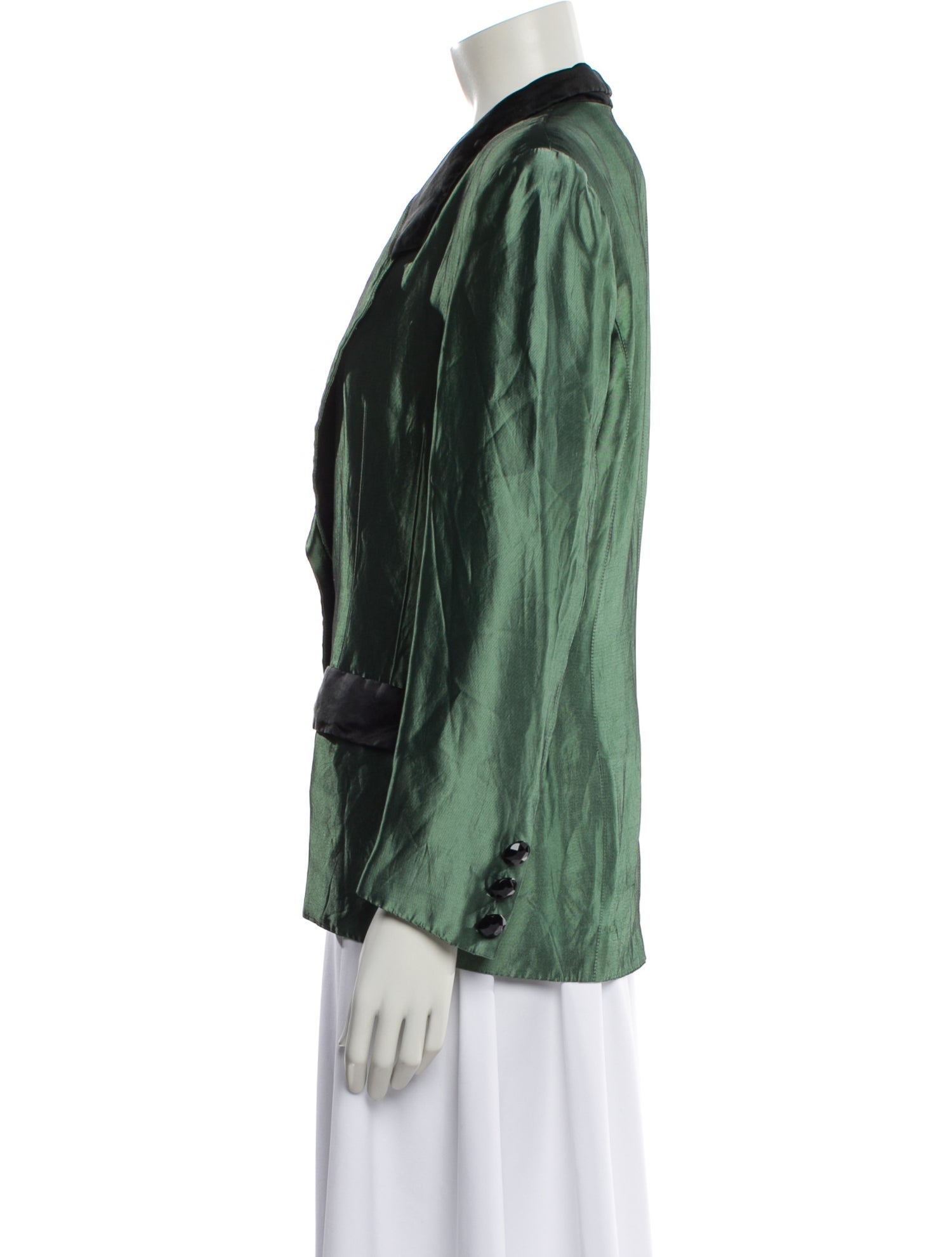 Alfred Sung Colorblock Pattern Blazer