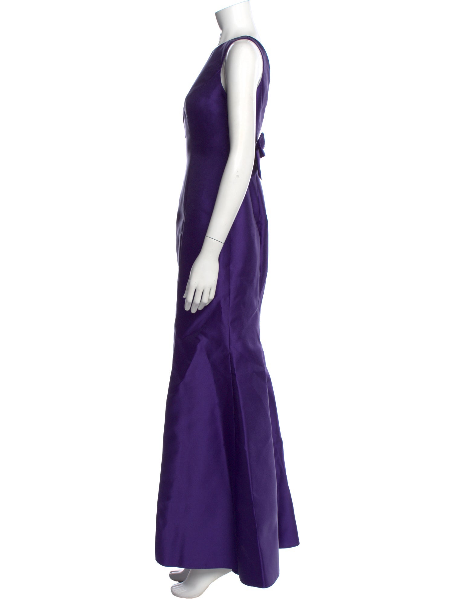 Alfred Sung Scoop Neck Long Dress