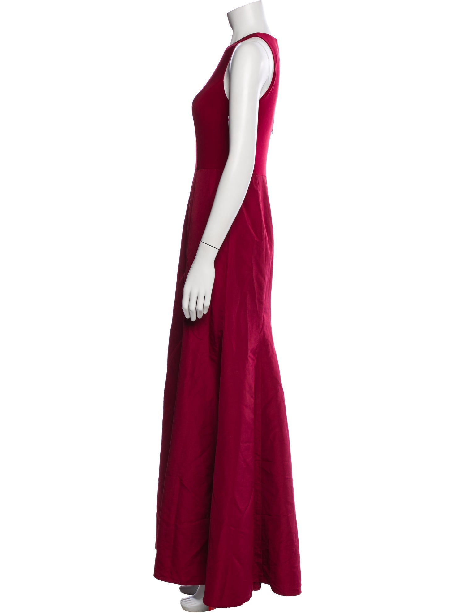 Alfred Sung Crew Neck Long Dress