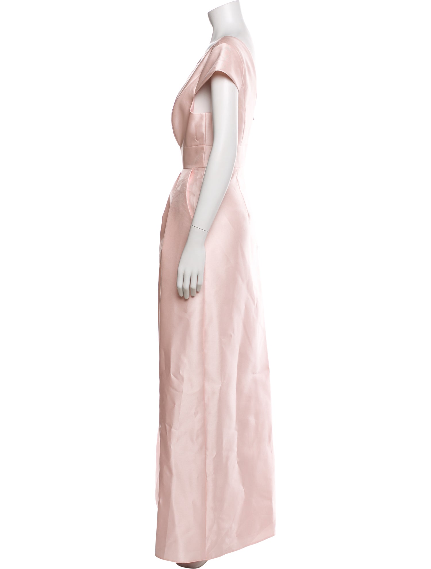 Alfred Sung Scoop Neck Long Dress