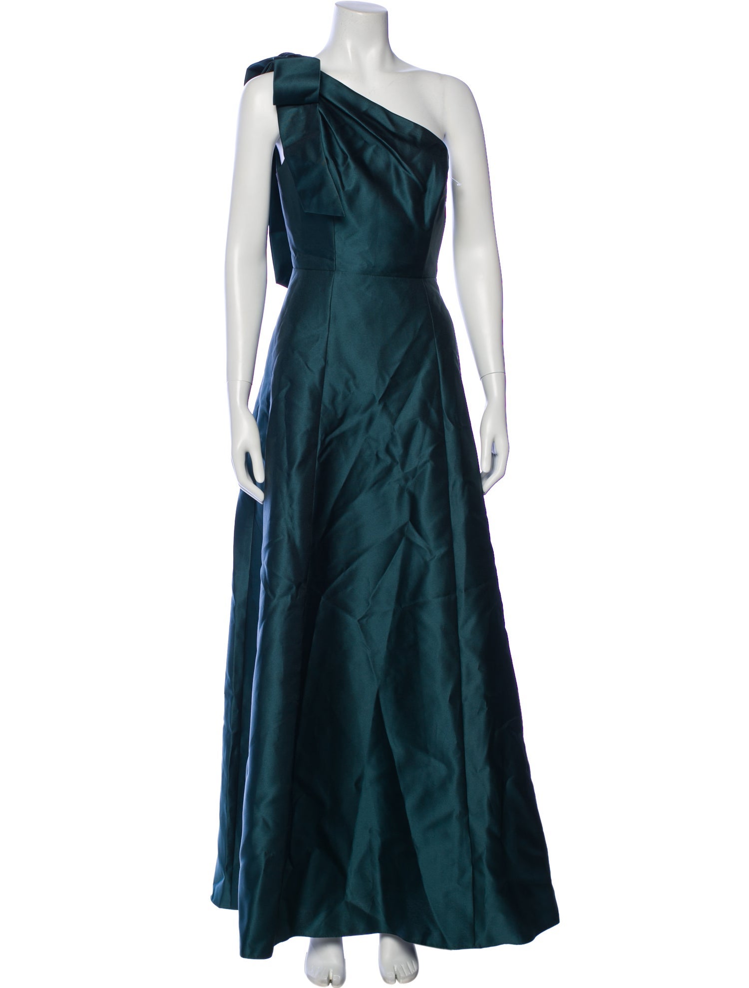 Alfred Sung One-Shoulder Long Dress