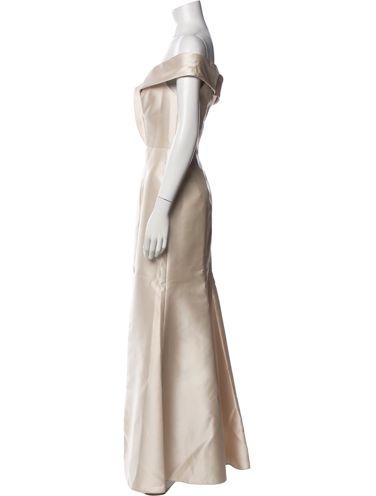Alfred Sung Off-The-Shoulder Long Dress w/ Tags