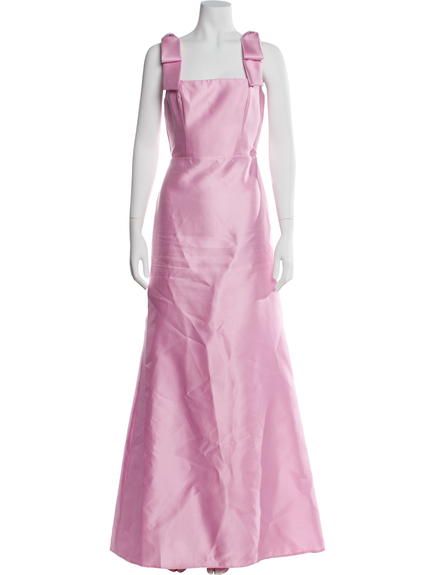 Alfred Sung Square Neckline Long Dress