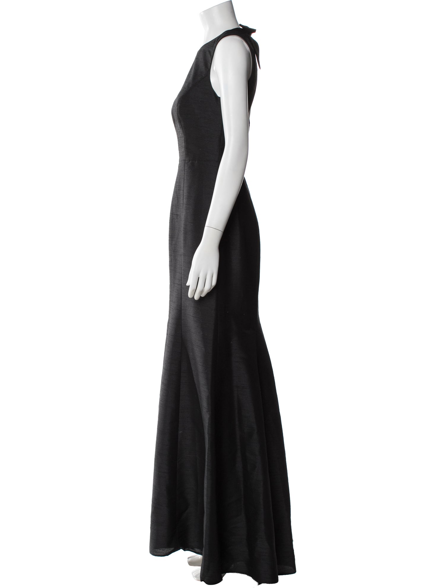 Alfred Sung Crew Neck Long Dress