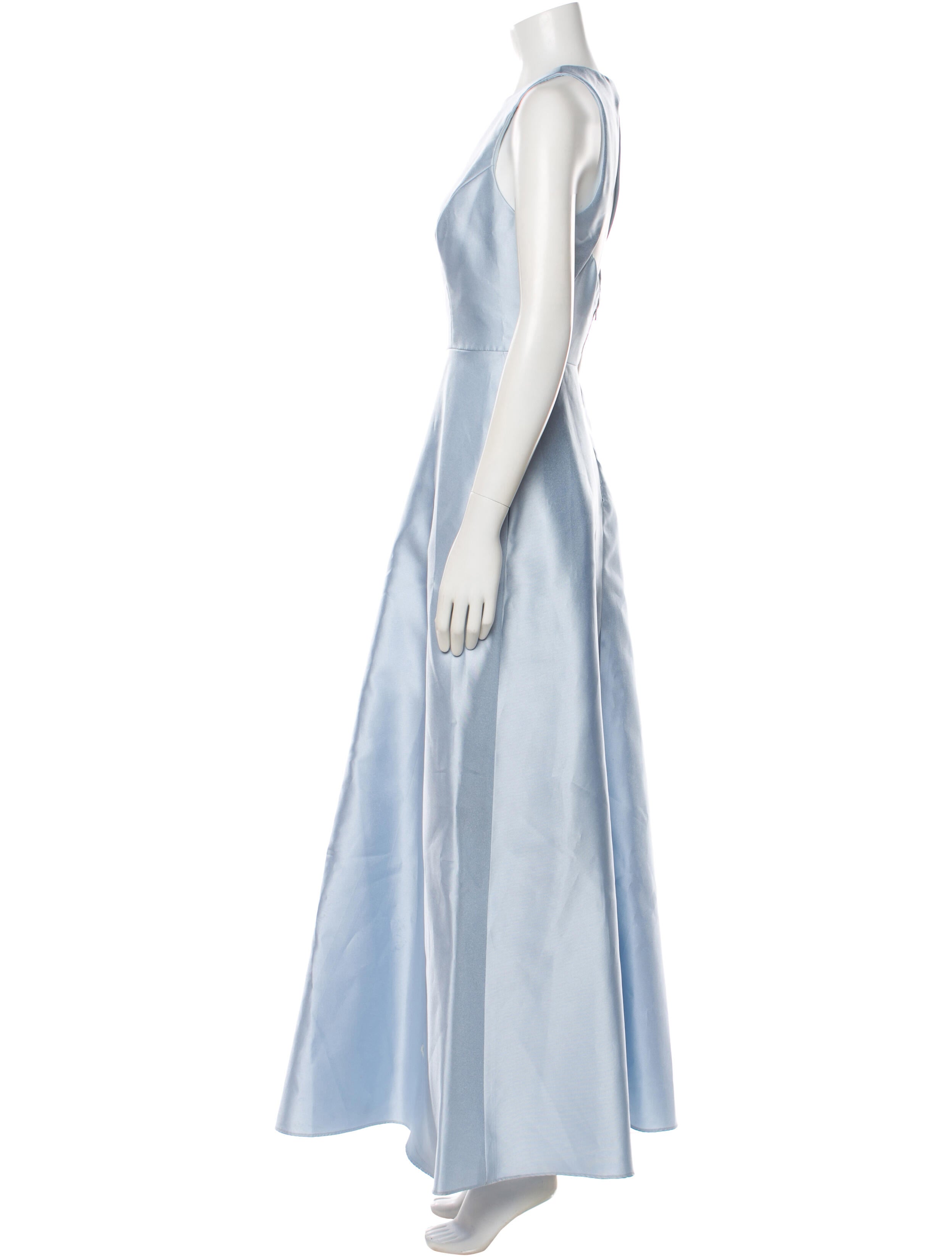 Alfred Sung Crew Neck Long Dress